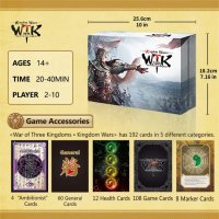 War of The Three Kingdoms: Kingdoms Wars - настолна игра за големи деца, снимка 6 - Игри и пъзели - 43185498