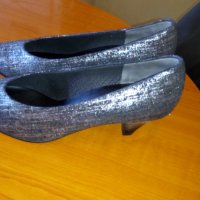 Дамски обувки Gabor № 38 - 38,5 Нови сребристи, снимка 6 - Дамски елегантни обувки - 34571441