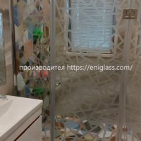 Стъклени душ прегради с панти, снимка 13 - Душ кабини и вани - 43311490