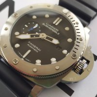 Мъжки часовник PANERAI SUBMERSIBLE - 47MM механичен клас 5A+, снимка 2 - Мъжки - 27756075