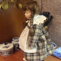 Немска порцеланова кукла , снимка 3 - Колекции - 27578766