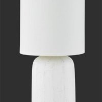 Лампа Настолна Бяла 1xЕ14 Max. 40W, снимка 1 - Настолни лампи - 43592524