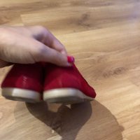 Мокасини червени, снимка 4 - Дамски ежедневни обувки - 37838887
