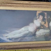 Масло върху платно. Репродукция на картини на Франчески Гоя, снимка 4 - Антикварни и старинни предмети - 39229274