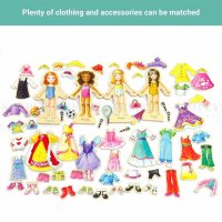 Магнитни кукли за обличане, снимка 8 - Образователни игри - 40434531