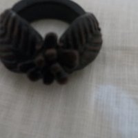 Комплект глинени пръстени за декорация със свещник, снимка 2 - Декорация за дома - 38374951