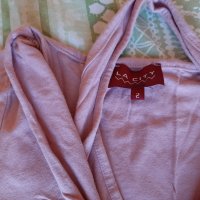 Розова блузка тричетвърт ръкав, снимка 2 - Блузи с дълъг ръкав и пуловери - 28275907