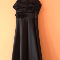Елегантна официална рокля, в тъмно син цвят, снимка 2 - Рокли - 43085704