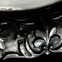 Сребърна чиния, Сребърно плато, Сребро 835, Гръцко сребро, снимка 5 - Антикварни и старинни предмети - 32421540
