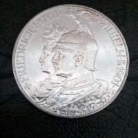 2 марки 1901 година Германия сребро, снимка 1 - Нумизматика и бонистика - 40120614