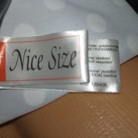 Nice size 100 C/ XL-Нов бански черен на бели точки с много висока талия , снимка 14 - Бански костюми - 40553187