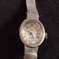 Ретро модел часовник Чайка 11 камъка за колекция няма капаче - 26804, снимка 5 - Антикварни и старинни предмети - 36549008