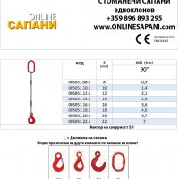 Стоманени сапани едновъжни сапани, снимка 1 - Други машини и части - 26840989