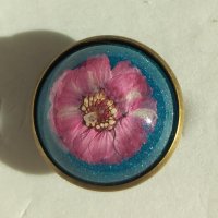 Дамски пръстени с естествени цветя в смола. Идея за подарък. Различни видове., снимка 9 - Пръстени - 32884300
