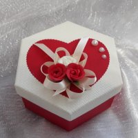 Кутийка с късметчета за Свети Валентин, снимка 9 - Сватбени аксесоари - 27892100