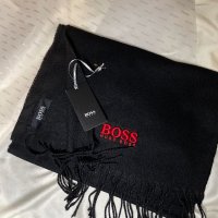 Луксозен мъжки шал реплика Boss, снимка 7 - Шалове - 43717661