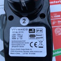 2бр контакти с дистанционно - Vivanco Comfort Germany 1150w , снимка 9 - Други - 39908443