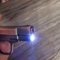 Запалка - пистолет, с фенерче, ветроустойчива, метална, снимка 5 - Запалки - 32521535