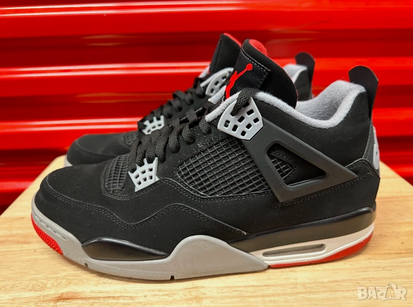 маратонки Jordan Air 4 Retro OG 'Bred' номер 42, снимка 1