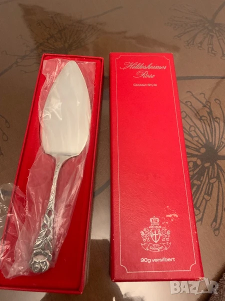 Шпатула за сервиране “Solingen” * Посребрена с индекс 90* В кутия, снимка 1