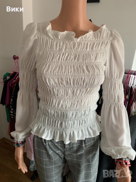 Нова Бяла риза с етикет, снимка 1