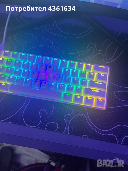 White shark клавиатура, снимка 1