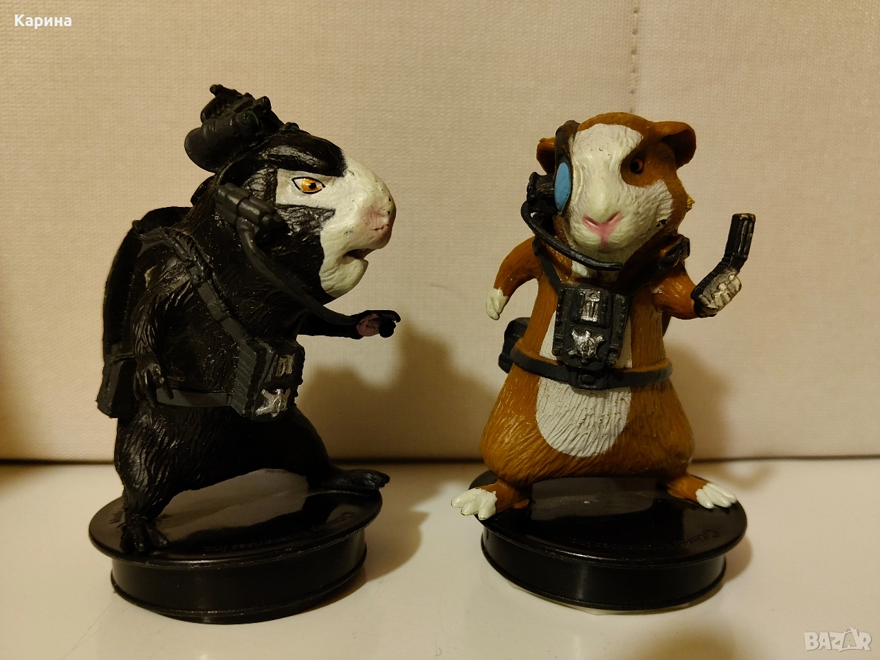 Две фигури за чаши от G-FORCE - Специален отряд, снимка 1