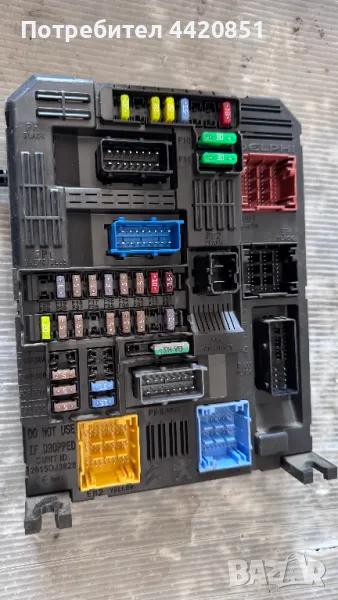 Контролен Модул (Бушонно Табло BSI / BSM ) за Citroen C3 - 9830790280-00 / 0091940286, снимка 1