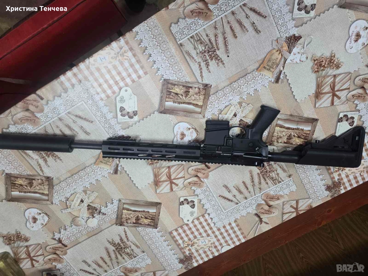 Карабина Ruger AR-556 .223REM. 41см 10 зарядна, снимка 1