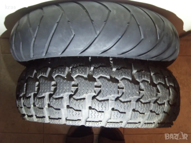 Гума скутер 140х60х13 и 120х70х13 и крос 12 цола, снимка 1