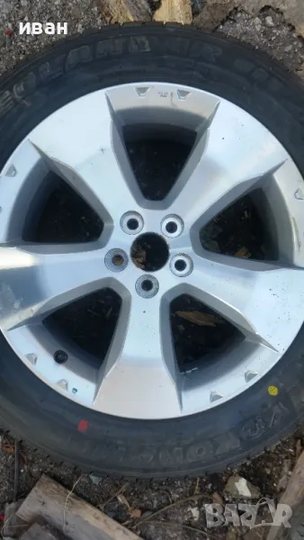 5х100х17 субару , снимка 1