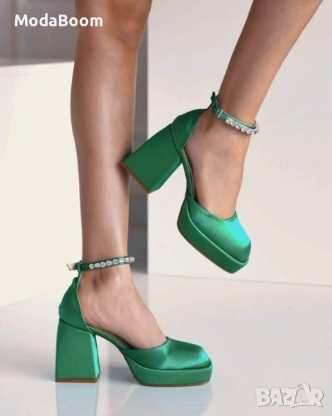 Сандали на ток , снимка 1