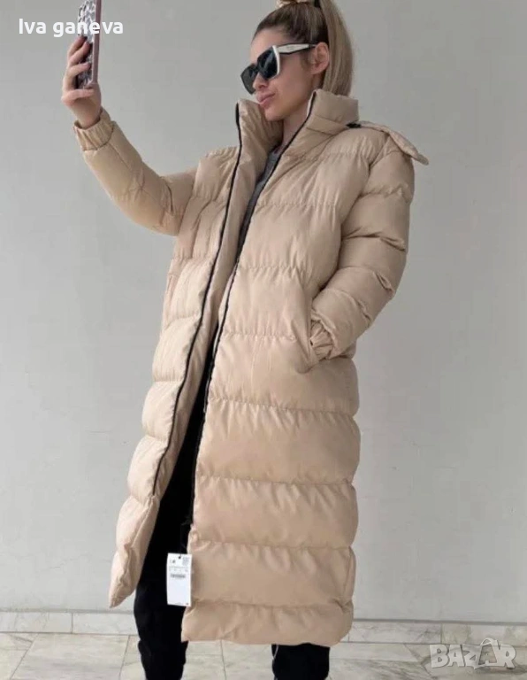 Дамско дълго яке , снимка 1