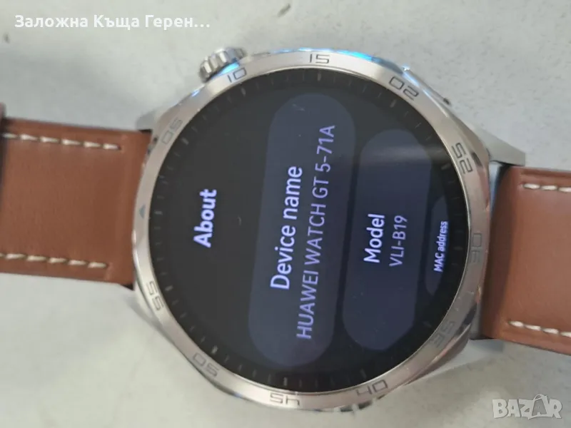 Смарт часовник Huawei Watch GT5 71a, снимка 1