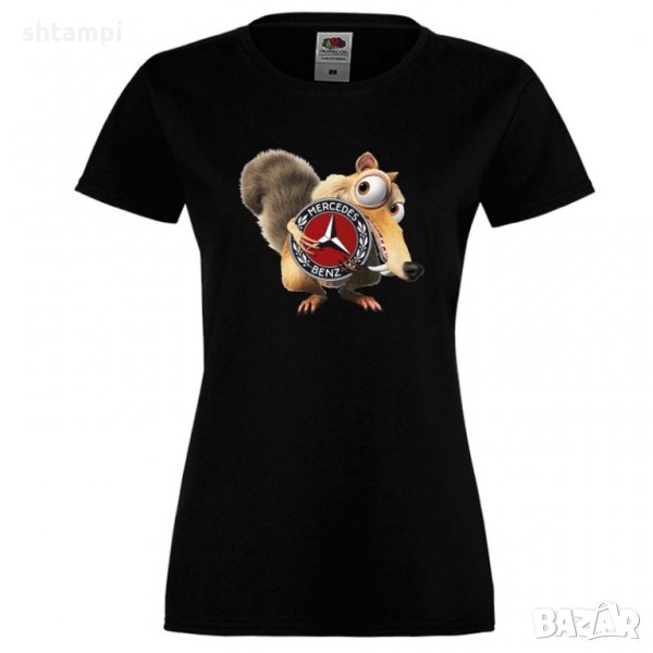 Дамска тениска Mercedes Scrat Ice Age, снимка 1