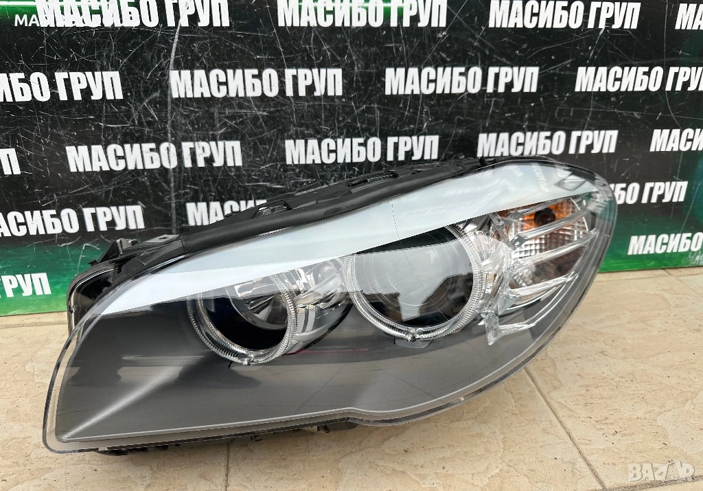 Фар ляв фарове нексенон Н7+Led за Бмв Ф10 Ф11 Bmw 5 F10 F11, снимка 1