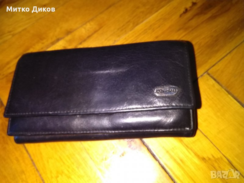 Портмоне естествена кожа Ариети 175х95мм, снимка 1
