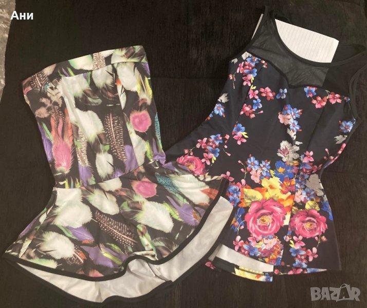 2 страхотни топа пеплум, снимка 1