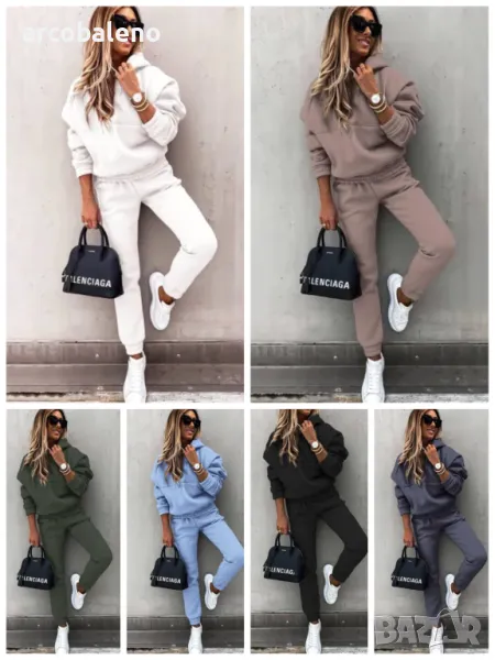 Дамски моден комплект от две части, 7цвята , снимка 1