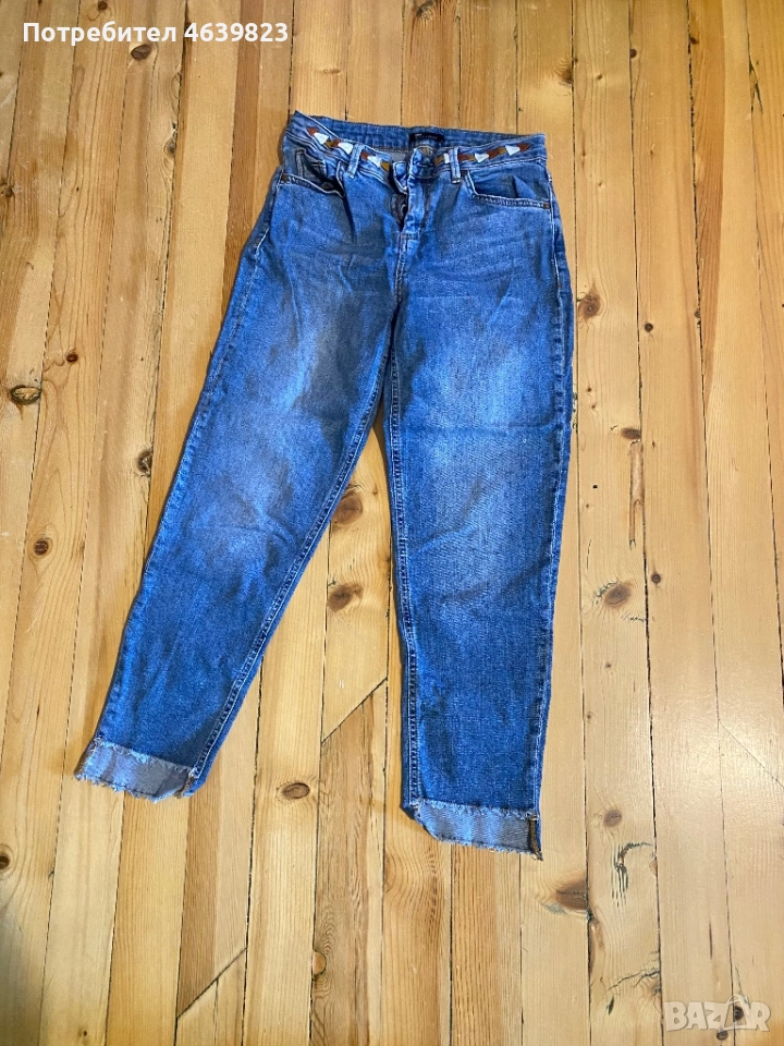 Дамски сини дънки , снимка 1