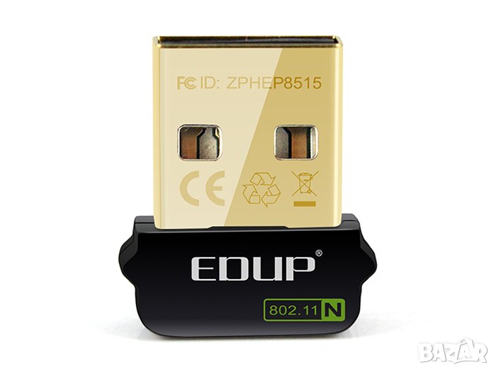 EDUP EP-N8508GS нано USB Wi-Fi адаптер, снимка 1