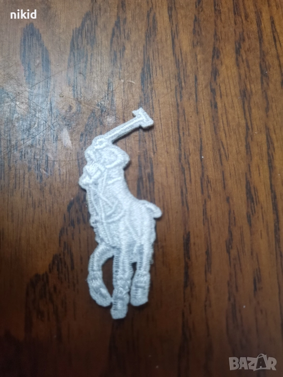 Ralph Lauren Polo емблема лого етикет апликация нашивка лепенка за дреха обувка бродерия, снимка 1