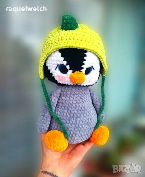 Ръчно Изплетено Пингвинче "Амигуруми", снимка 1