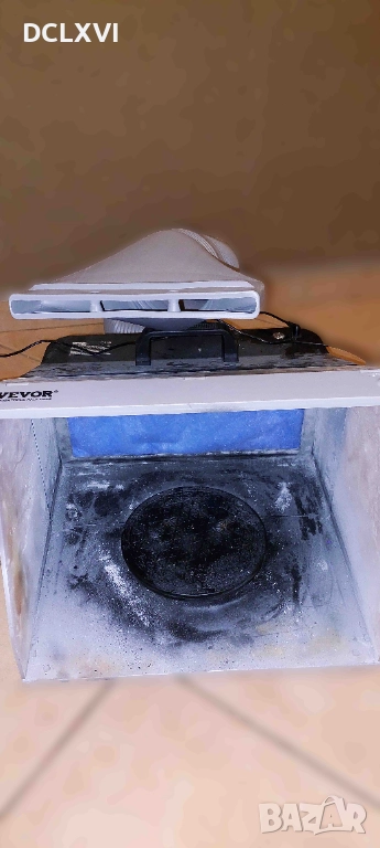 Преносима кабина за боядисване с LED осветление, снимка 1