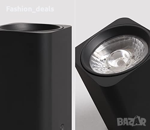 Нова Алуминиева LED лампа за таван стая балкон осветление 10W 3000K , снимка 1