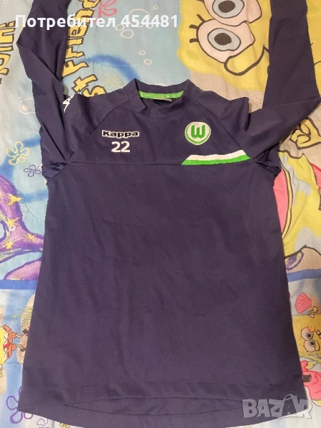 Kappa Wolfsburg mens long sleeve shirt , снимка 1
