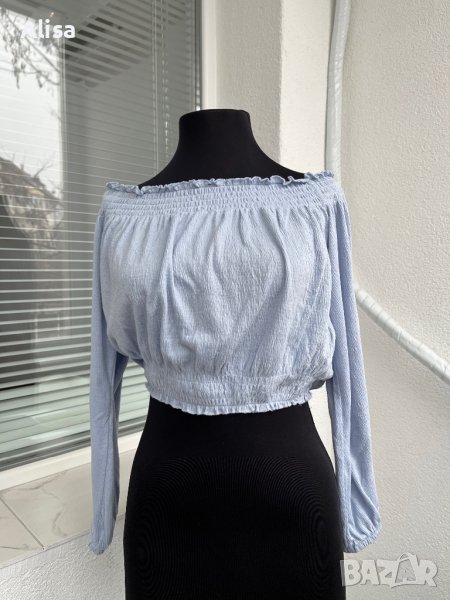 Дамски топ - син, снимка 1