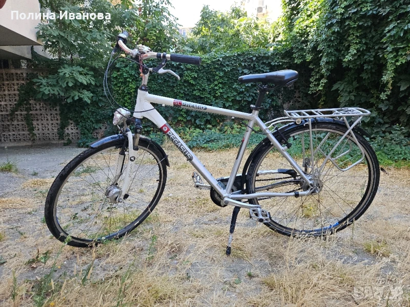 Мъжко колело Pegasus Premio SL с вградено динамо, скорости и контра, снимка 1