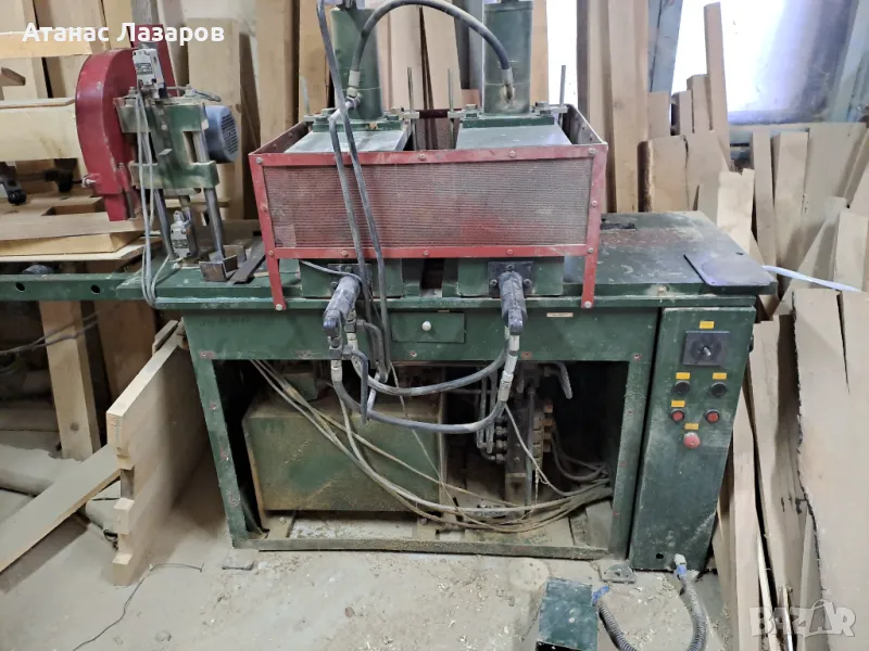 Преса пневмо-хидравлична за книнозъбно снаждане, снимка 1