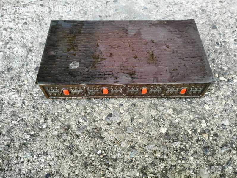 Медна кутия за бижута, снимка 1